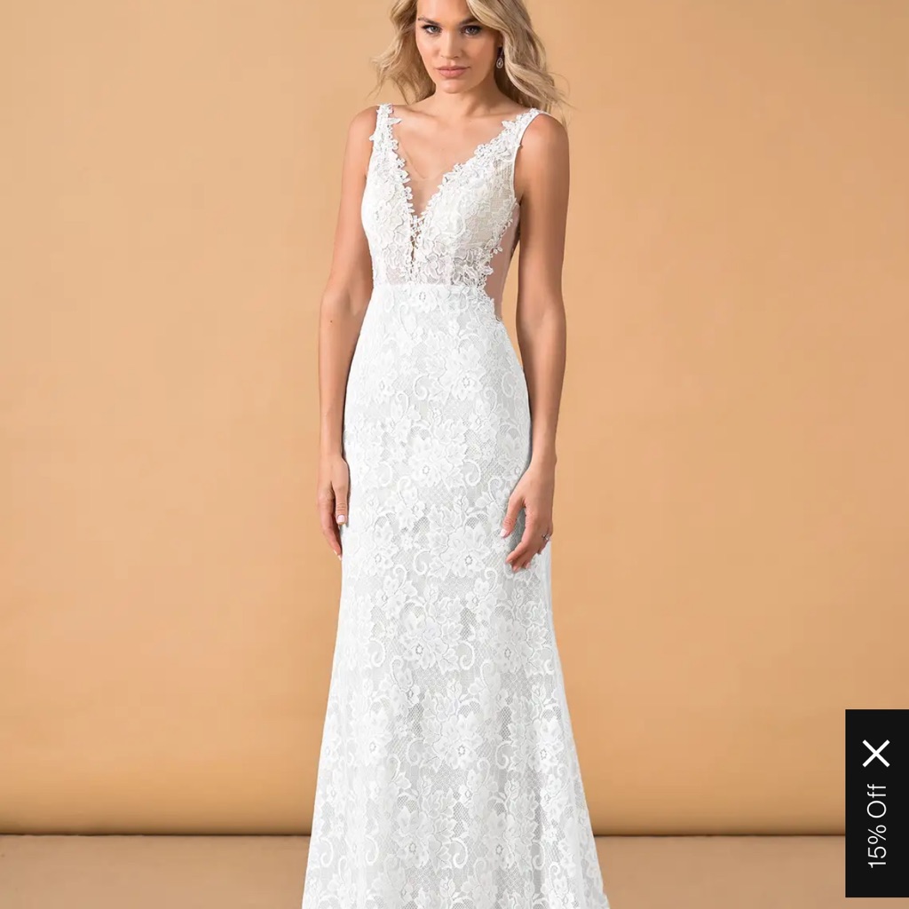 Azazie Lace Wedding Dress